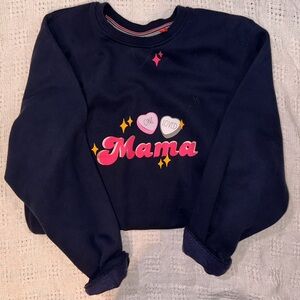 Thrifted IZOD sweatshirt with custom design!